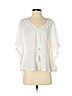 RD Style 100% Cotton White 3/4 Sleeve Blouse Size XS (petite) - photo 1
