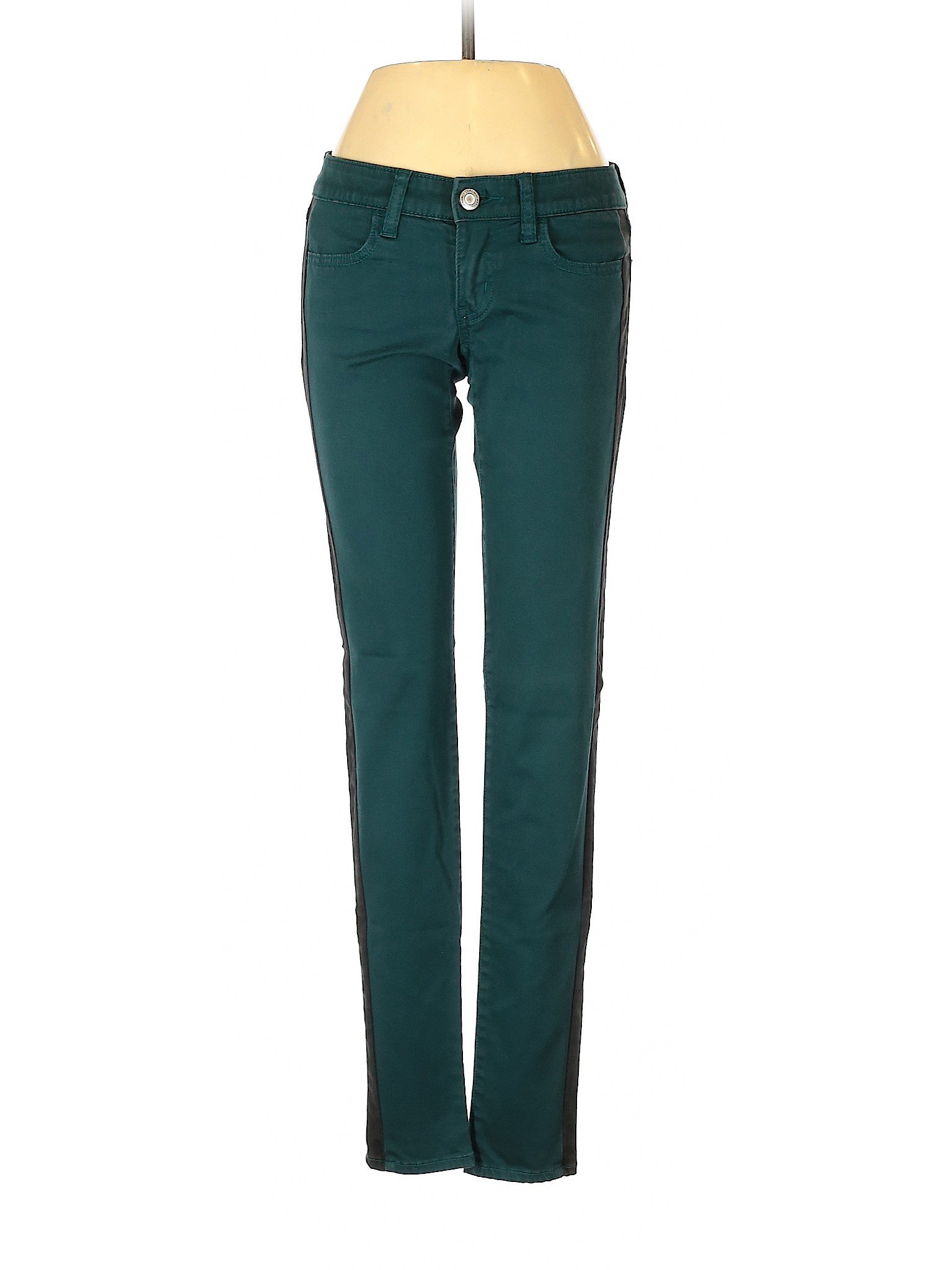 American Eagle Outfitters Solid Teal Green Jeggings Size 0 - 78% off ...