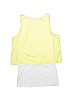 Justice Graphic Yellow Sleeveless Top Size 10 - photo 2