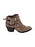 REPORT Brown Ankle Boots Size 8 1/2 - photo 1