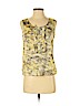 Talbots 100% Cotton Yellow Sleeveless Blouse Size 2 (petite) - photo 1