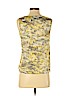 Talbots 100% Cotton Yellow Sleeveless Blouse Size 2 (petite) - photo 2