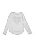 Lucky Brand Graphic Gray Long Sleeve Top Size L (kids) - photo 1