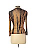 Class Roberto Cavalli Brown 3/4 Sleeve Blouse Size 12 - photo 2