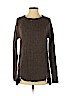 Aqua Brown Wool Pullover Sweater Size S - photo 1