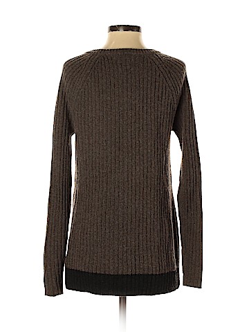 Aqua Wool Pullover Sweater (view 2)