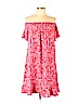 Merona 100% Polyester Pink Casual Dress Size L - photo 1