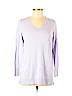 Apt. 9 Purple Pullover Sweater Size L - photo 1
