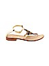 Taj 100% Leather Gold Sandals Size EU 37 - photo 1