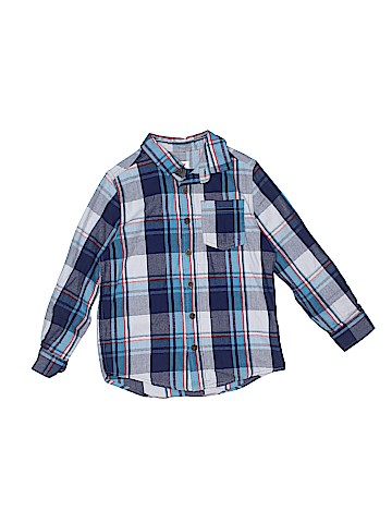 Cat & Jack Long Sleeve Button-Down Shirt (view 1)
