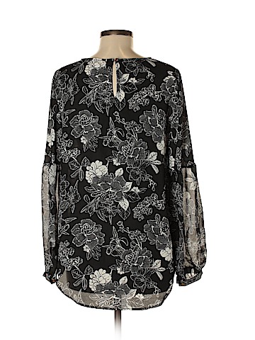 BeMaternity by Ingrid & Isabel Long Sleeve Blouse (view 2)