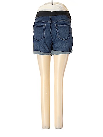 Isabel Maternity Denim Shorts (view 2)