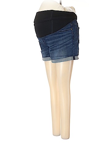 Isabel Maternity Denim Shorts (view 1)