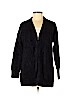 Ann Taylor LOFT 100% Polyester Black Cardigan Size M (petite) - photo 1