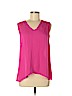 Diane von Furstenberg 100% Silk Pink Sleeveless Silk Top Size M - photo 1