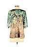Mushka by Sienna Rose 100% Polyester Green 3/4 Sleeve Blouse Size S (petite) - photo 2