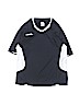 Inaria 100% Polyester Solid Black Active T-Shirt Size L (youth) - photo 1