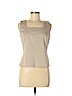 Ann Taylor Tan Sleeveless Blouse Size 6 (petite) - photo 1
