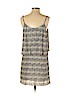 Parker 100% Polyester Gray Casual Dress Size M - photo 2