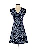 Rebecca Taylor 100% Polyester Blue Casual Dress Size 0 - photo 1