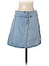 Free People 100% Cotton Blue Denim Skirt Size 4 - photo 2