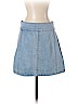 Free People 100% Cotton Blue Denim Skirt Size 4 - photo 1