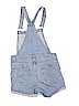 Forever 21 100% Cotton Blue Overall Shorts Size 13 - 14 - photo 2