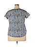 Gap 100% Cotton Blue Short Sleeve Blouse Size 2X - photo 2