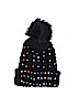 Unbranded Solid Black Winter Hat One size - photo 1