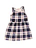 H&M 100% Cotton Plaid Purple Dress Size 4 - 6 - photo 1