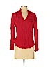 Express 100% Rayon Red Long Sleeve Blouse Size S - photo 1