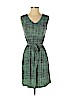 Apt. 9 Green Casual Dress Size XS (petite) - photo 1