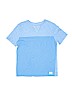 Gap Kids Blue Short Sleeve Henley Size 14 - 16 - photo 1