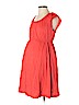 Old Navy - Maternity Orange Casual Dress Size S - photo 1