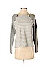 Ann Taylor LOFT 100% Cotton Gray Long Sleeve Top Size XS - photo 1
