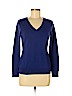Banana Republic Blue Wool Pullover Sweater Size M - photo 1