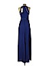 Rebecca Taylor 100% Silk Blue Cocktail Dress Size 2 - photo 2