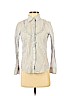 Banana Republic 100% Cotton White Long Sleeve Button-Down Shirt Size S (petite) - photo 1