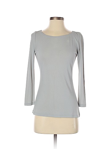 Charles Nolan 3/4 Sleeve Silk Top (view 1)