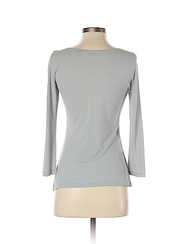 Charles Nolan 3/4 Sleeve Silk Top (view 2)