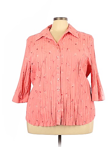 Studio 1940 3/4 Sleeve Button-Down Shirt (view 1)