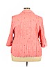 Studio 1940 Pink 3/4 Sleeve Button-Down Shirt Size 26 - 28 - photo 2