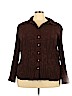 East 5th Brown Long Sleeve Button-Down Shirt Size 3X - photo 1