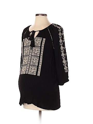 A Pea in the Pod 3/4 Sleeve Blouse (view 1)