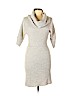 Maggy London Gray Casual Dress Size L (petite) - photo 1