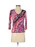 Meredith Matthews Pink 3/4 Sleeve Top Size S (petite) - photo 1