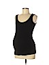Motherhood 100% Cotton Black Tank Top Size M - photo 1