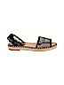 White House Black Market Black Sandals Size 7 - photo 1