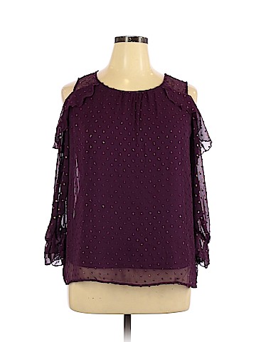 Roz & Ali 3/4 Sleeve Blouse (view 1)