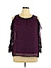 Roz & Ali 100% Polyester Purple 3/4 Sleeve Blouse Size XL (petite) - photo 1